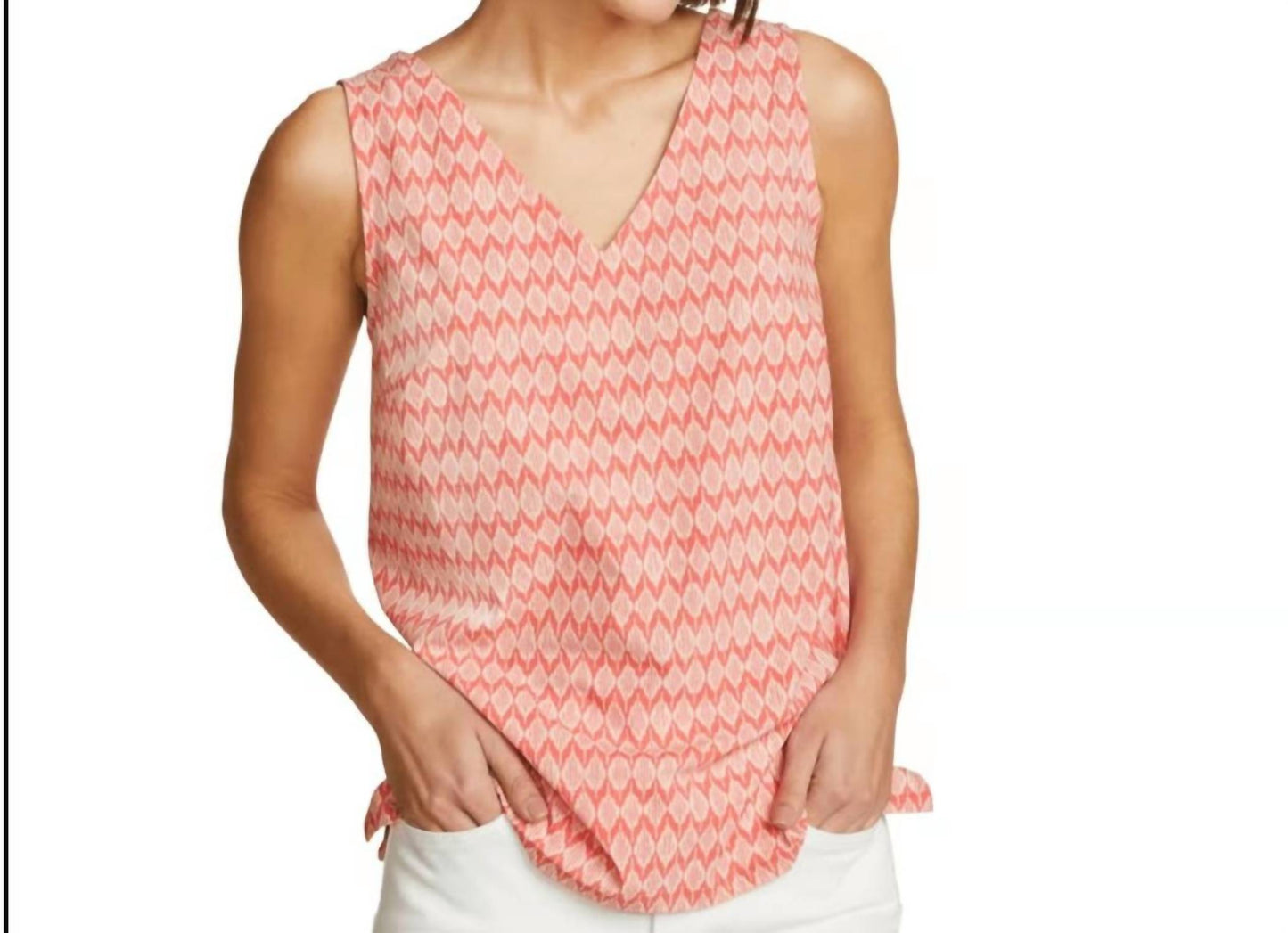 Departure V-neck Tank Top - Plus