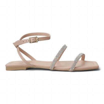 Women's Embellished Flat Sandals