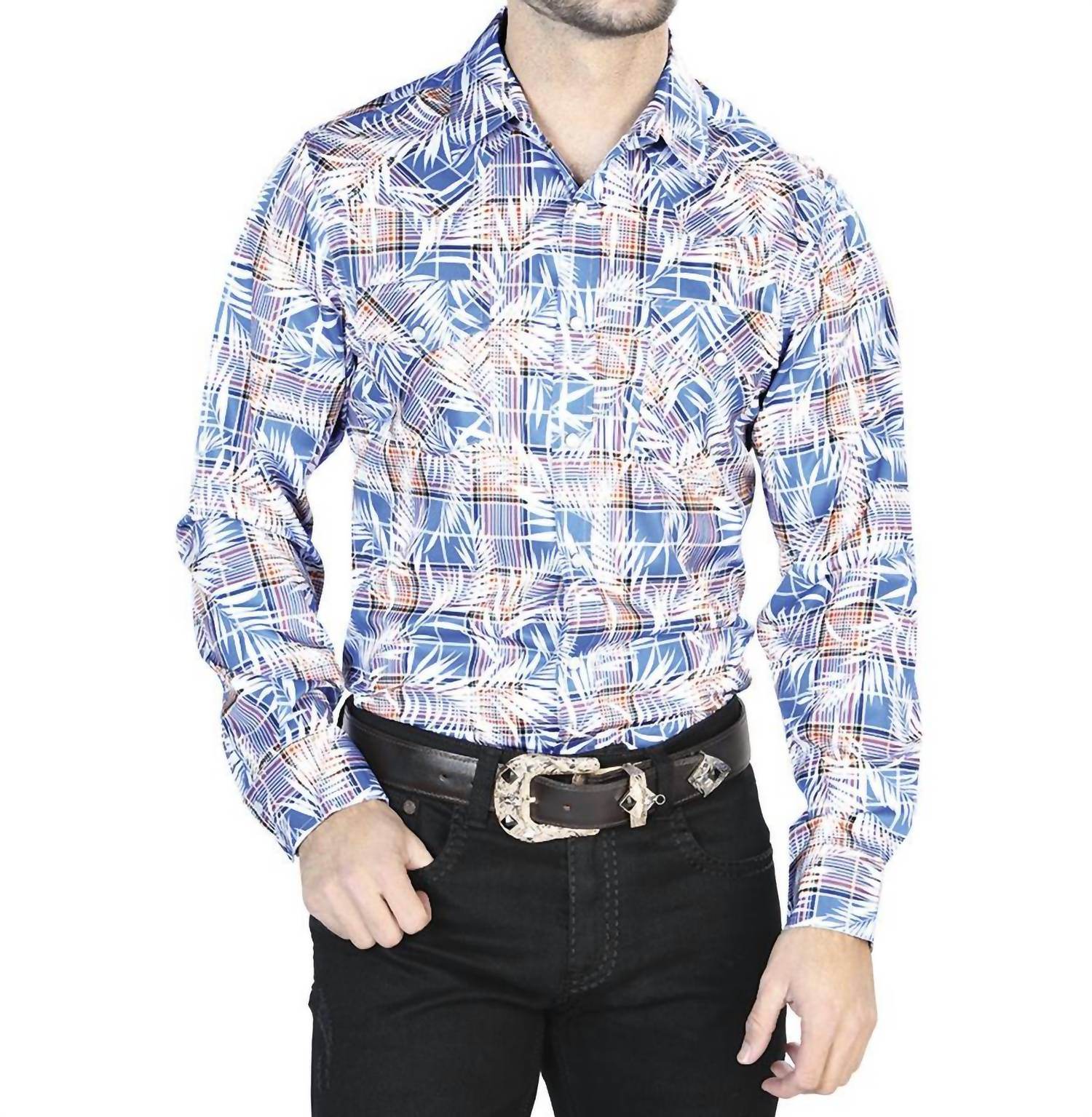 El Señor De Los Cielos - Casual Long Sleeve Shirt - Rack Hunt