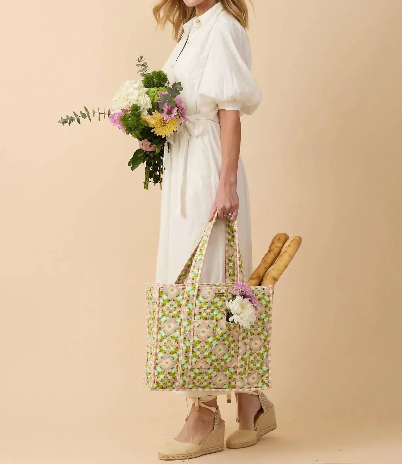 BROOKS AVENUE - On The Road Quilted Tote - Rack Hunt