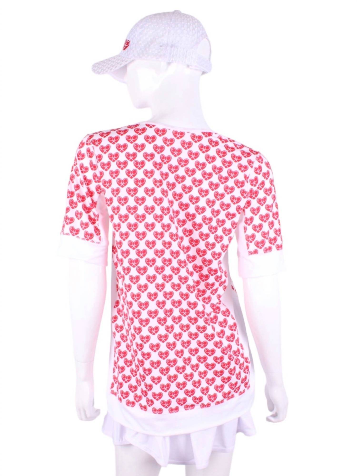 Love Love Tennis - Women's Baggy Vee Tennis Tee - Rack Hunt