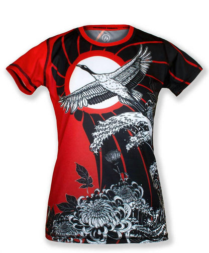 Women's Moonlit Crane Tech Shirt