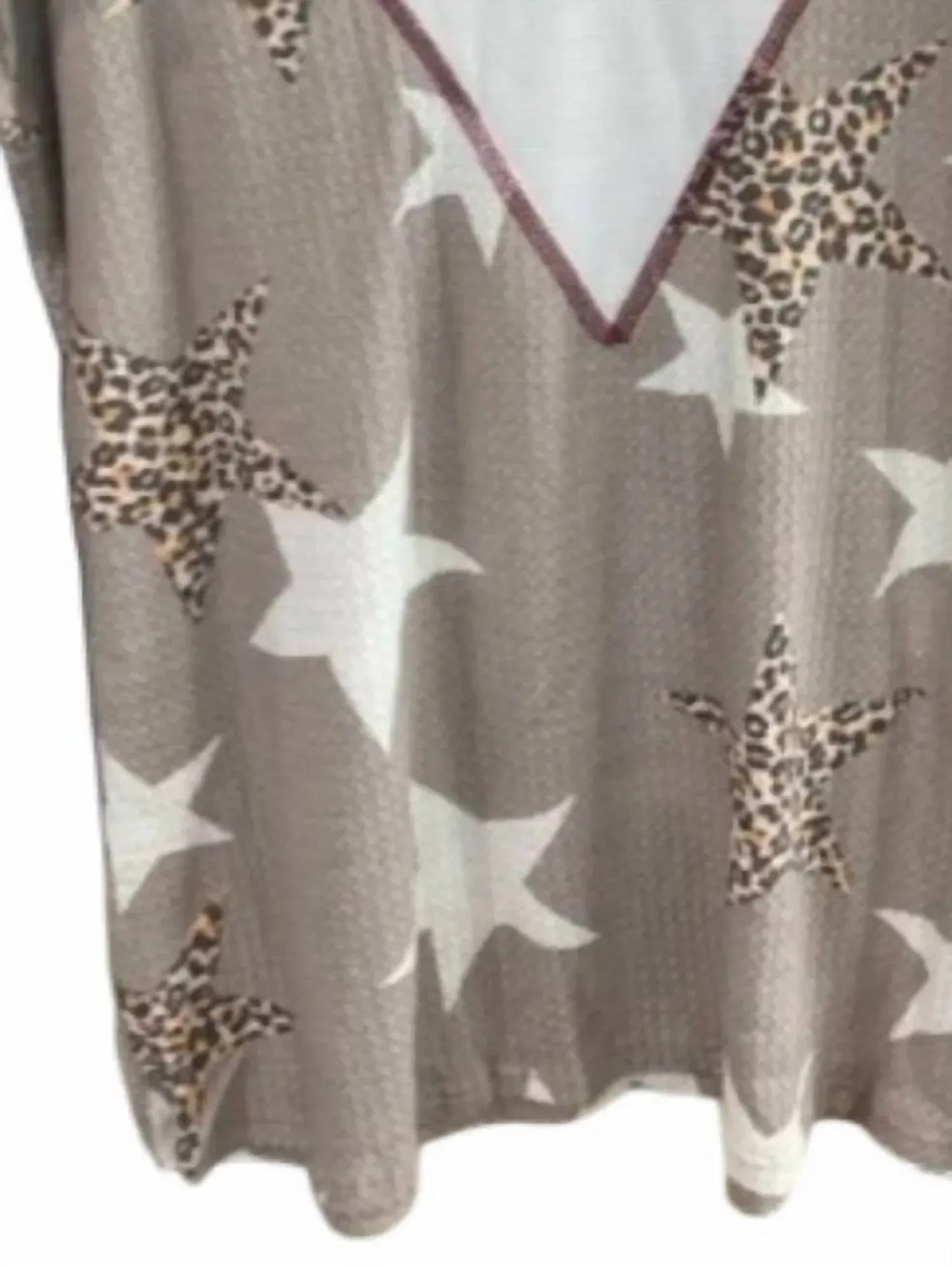 Heimish USA - Women's Short Sleeve Top With Stars - Plus - Rack Hunt
