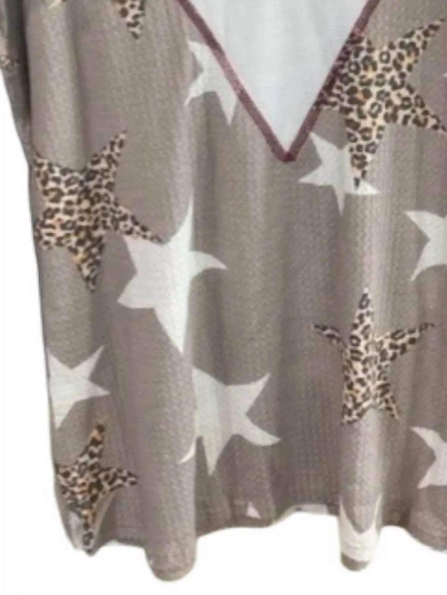 Heimish USA - Women's Short Sleeve Top With Stars - Plus - Rack Hunt