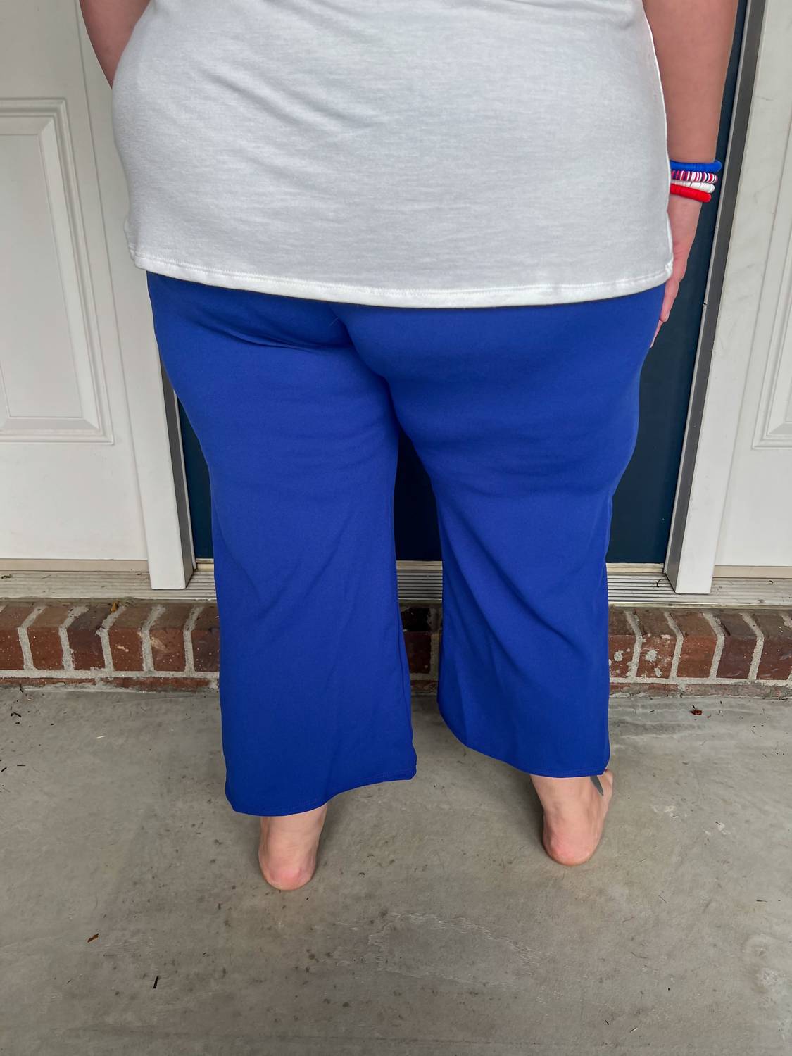 Lucy Wide Leg Stretchy Crop Pants
