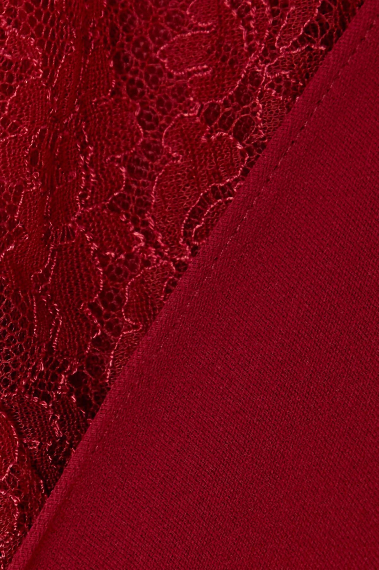 Valentino - Cape Effect Lace Trimmed Dress - Rack Hunt