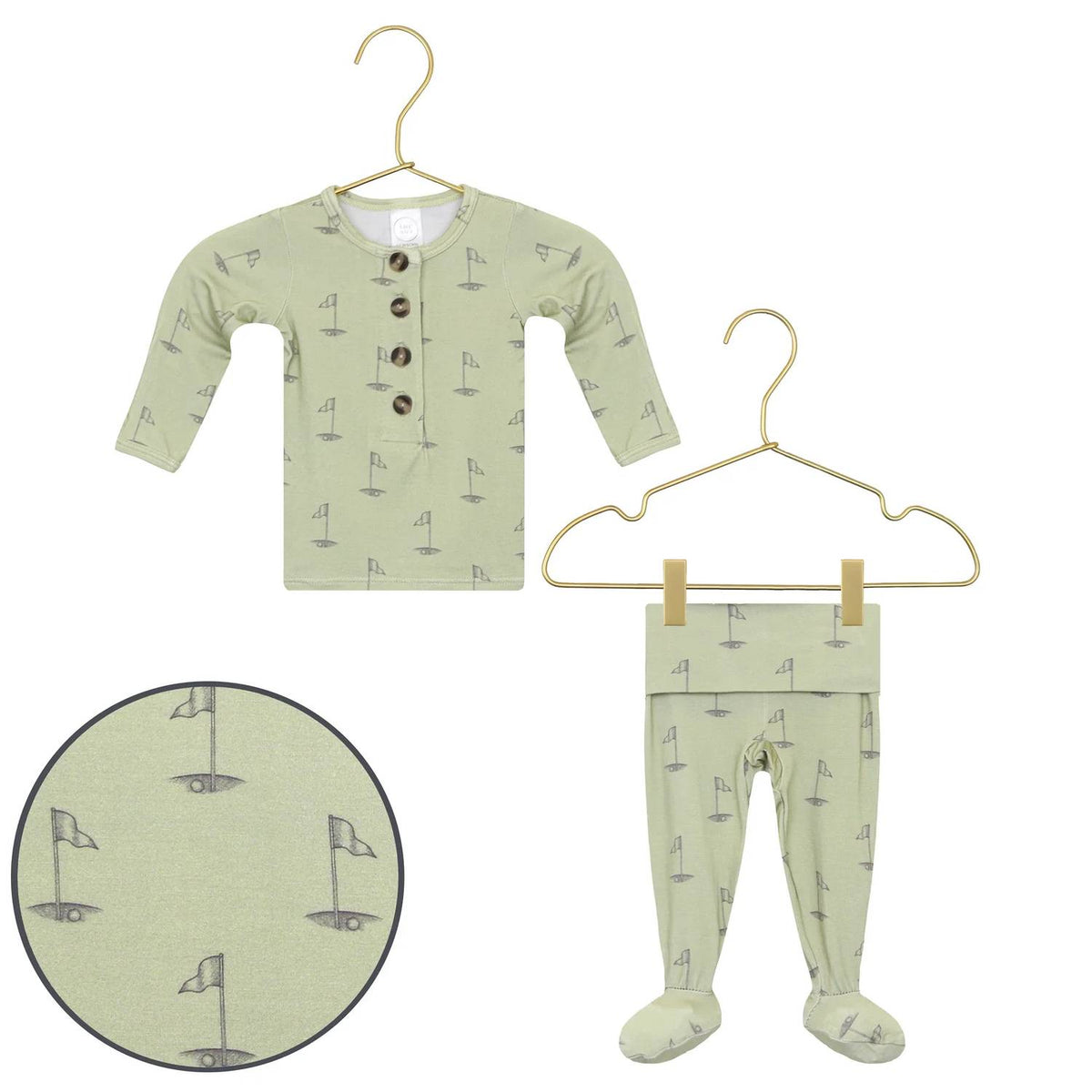 Baby Cal Top and Bottoms Set