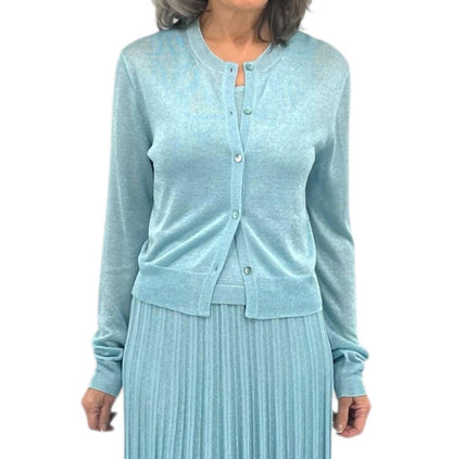 Womeon's Gala Lurex Cardigan
