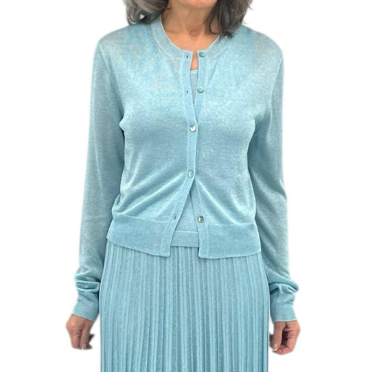 Womeon's Gala Lurex Cardigan