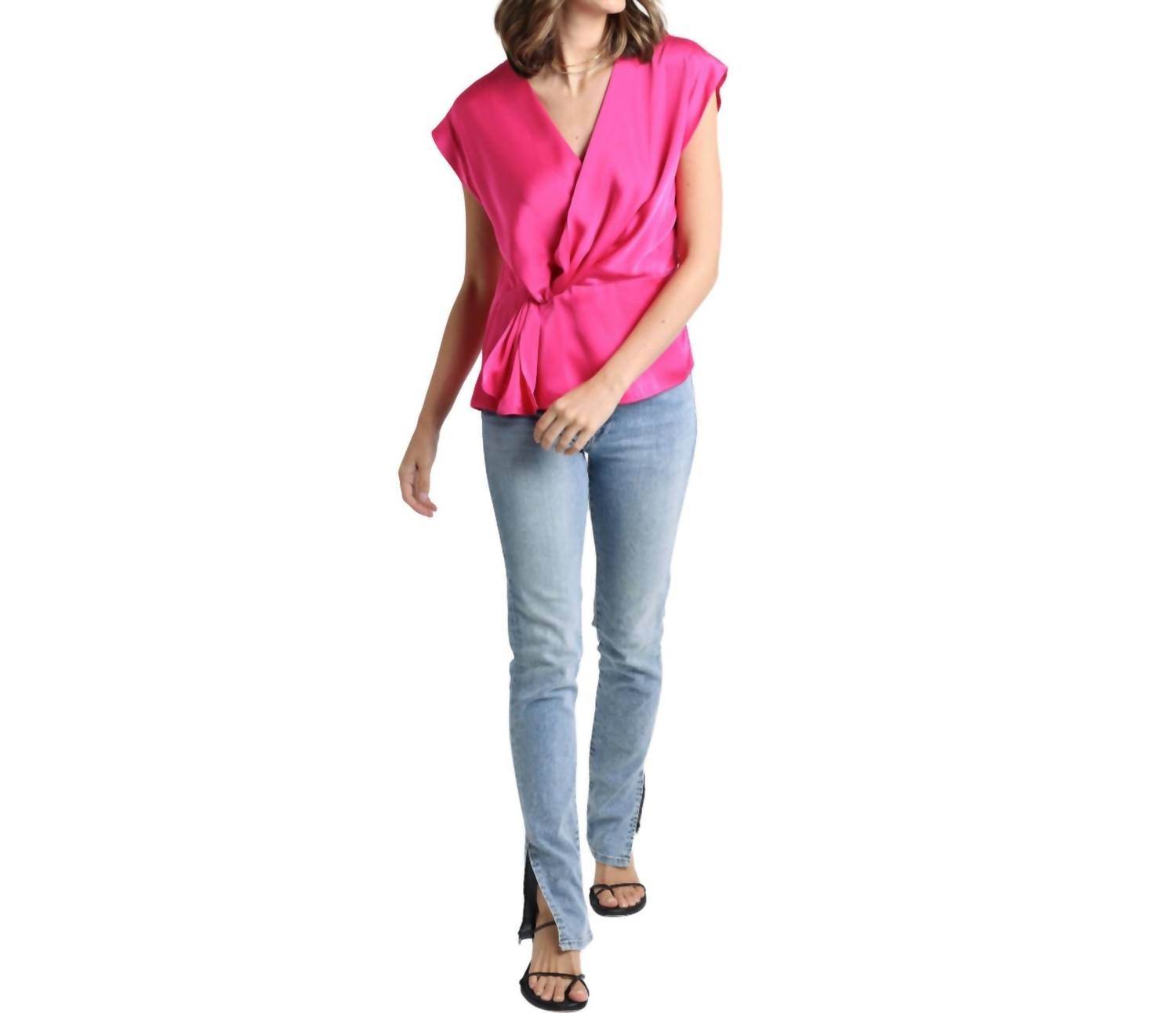 SIRENA - Chloe Asymmetrical Top - Rack Hunt -