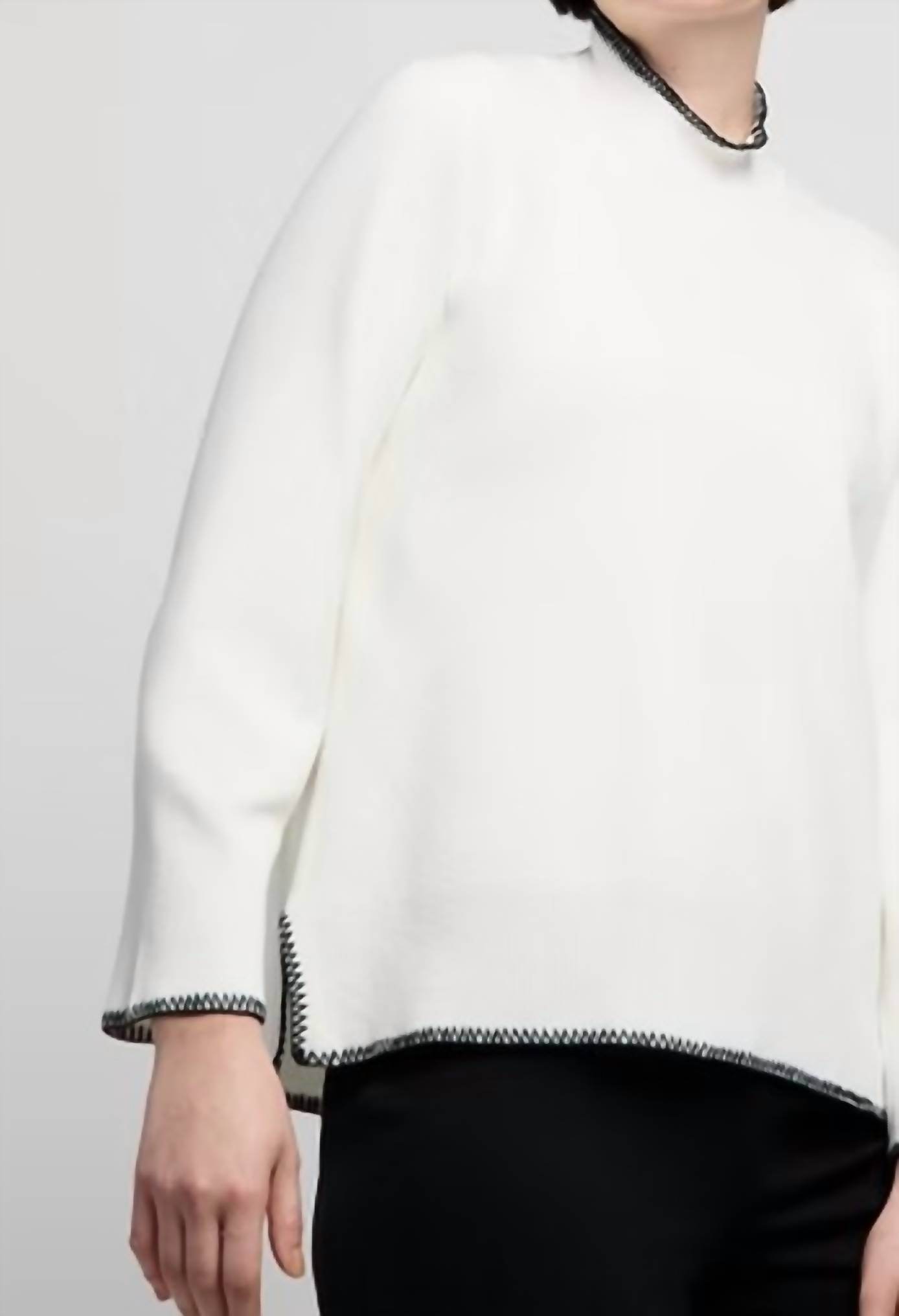 ATELIER - Contrast Stitch Pullover - Rack Hunt -