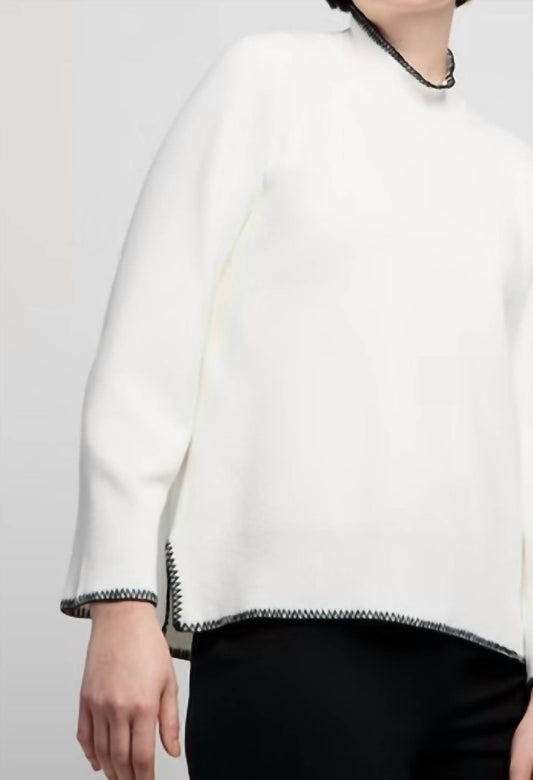 ATELIER - Contrast Stitch Pullover - Rack Hunt -