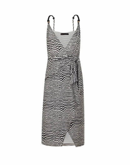 Carly Midi Wrap Dress