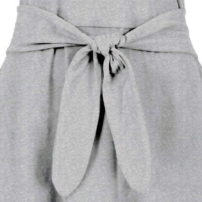 Organic Tie Waist A Line Midi Dress