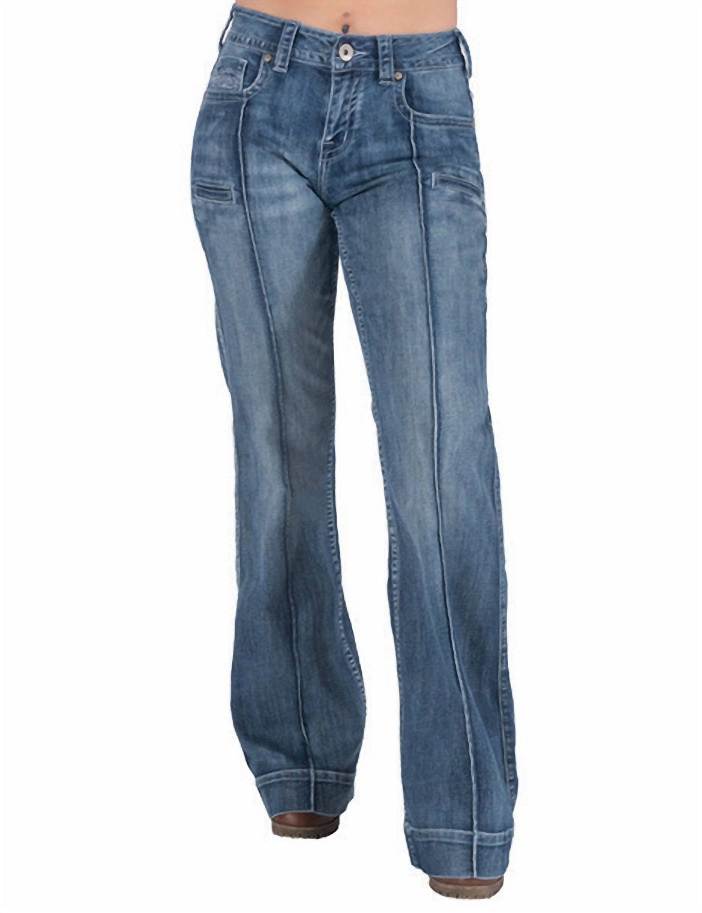 Women's Breath Wide Leg Jeans