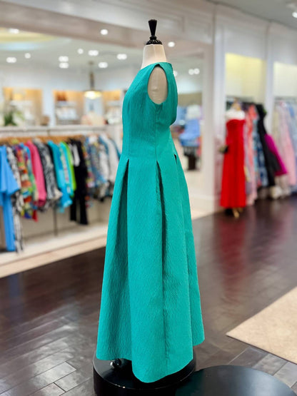 Women's Demi Peplum Evening Gown