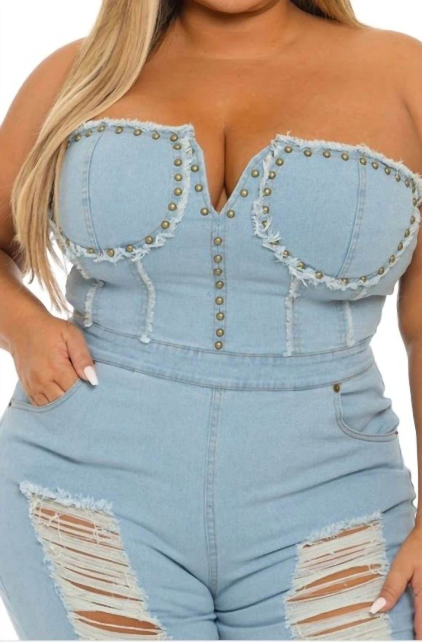 Fancy Dream USA - Women's Denim Dream Jumper - Rack Hunt -