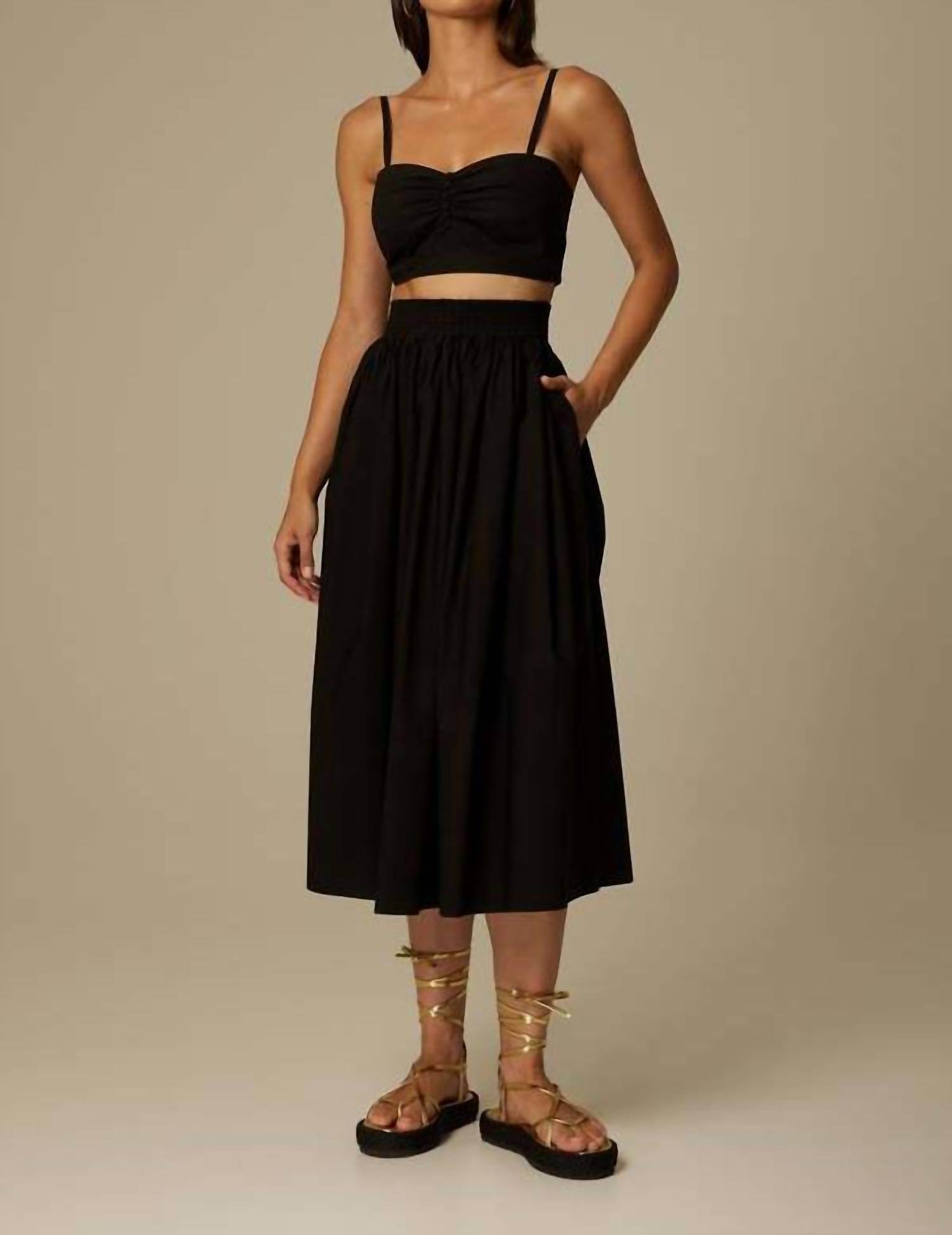 Santicler - Daria Cropped Bralette Top - Rack Hunt -