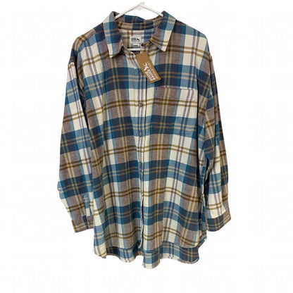 Women's Button Up Flannel Shirt