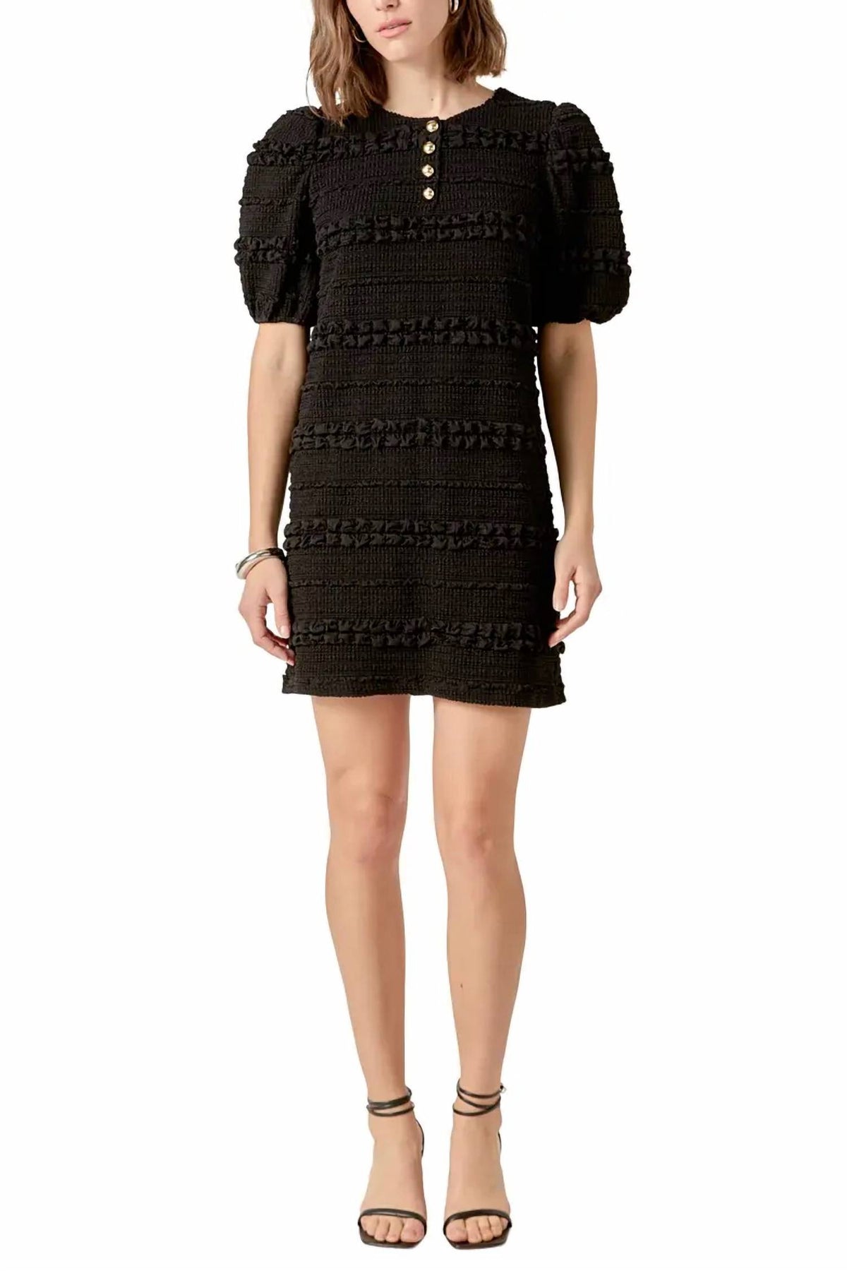 Smocked Mini Dress