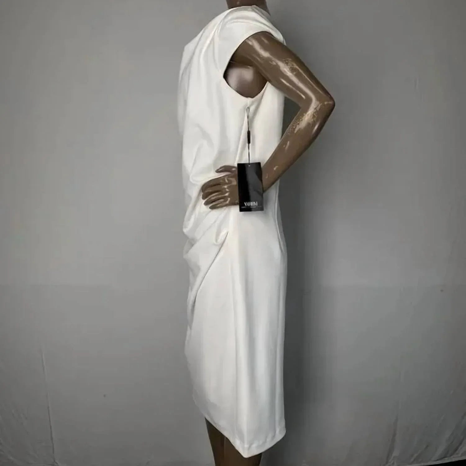 White House Black Market - Cap Sleeve Draped Midi Dress - Rack Hunt