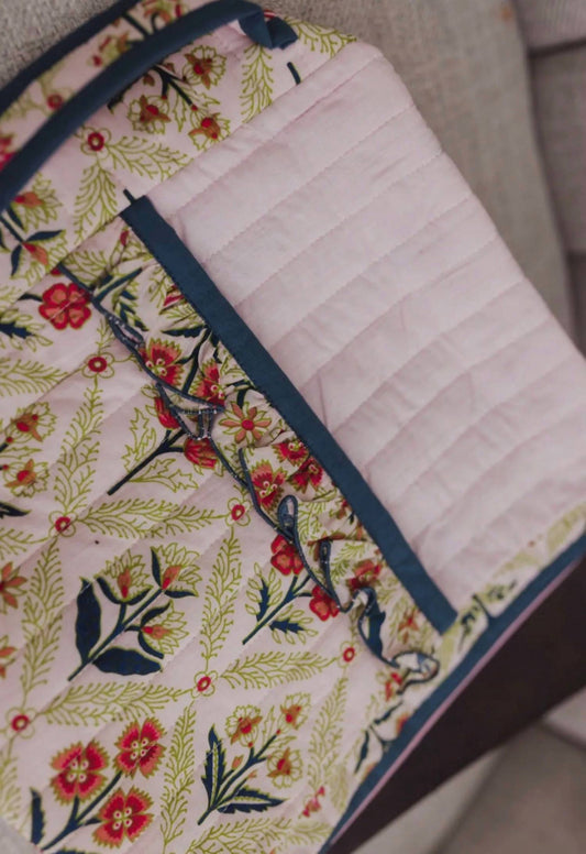 Women's Quilted Bible Cover Bag