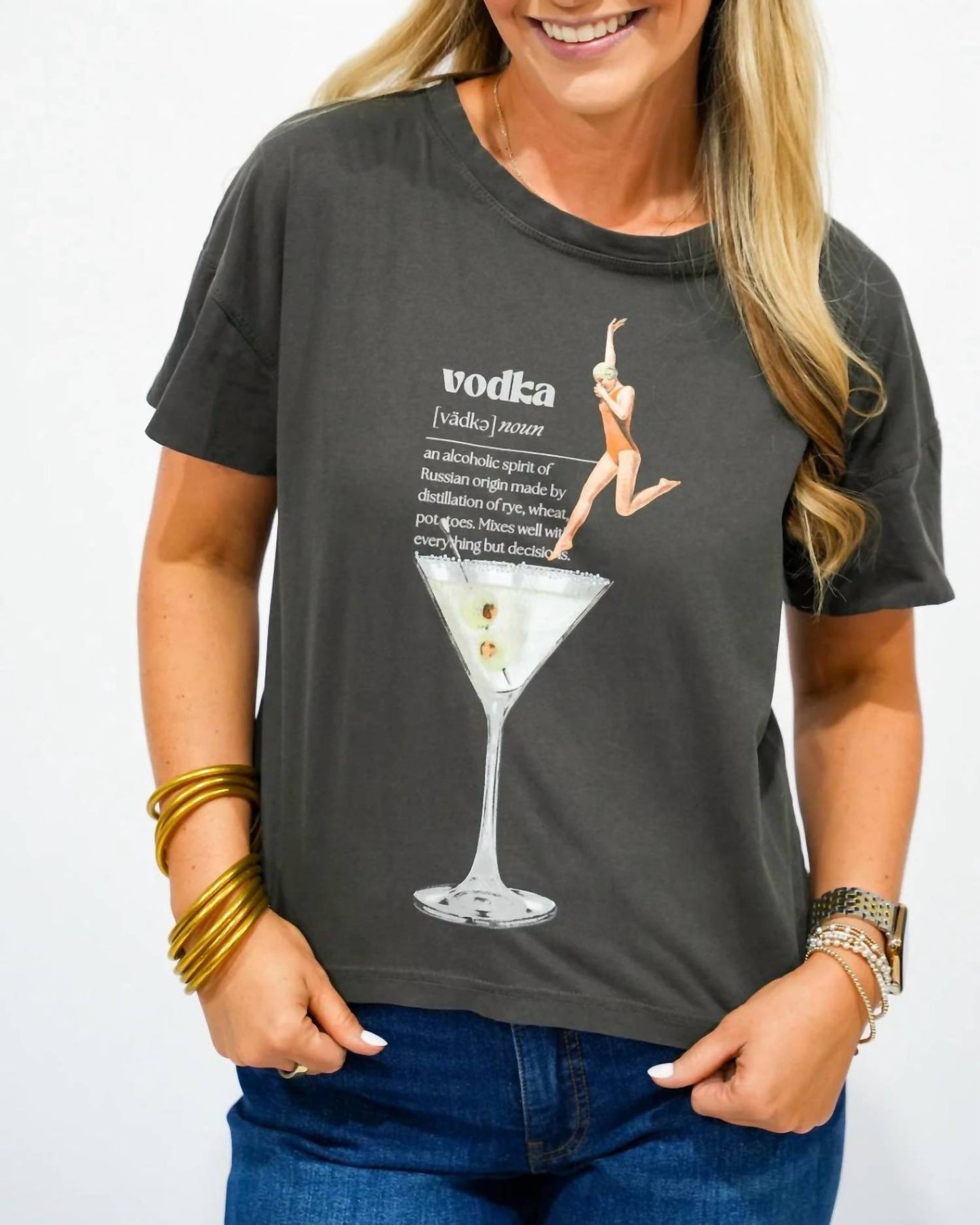 Vodka Jump Hi-lo Tee