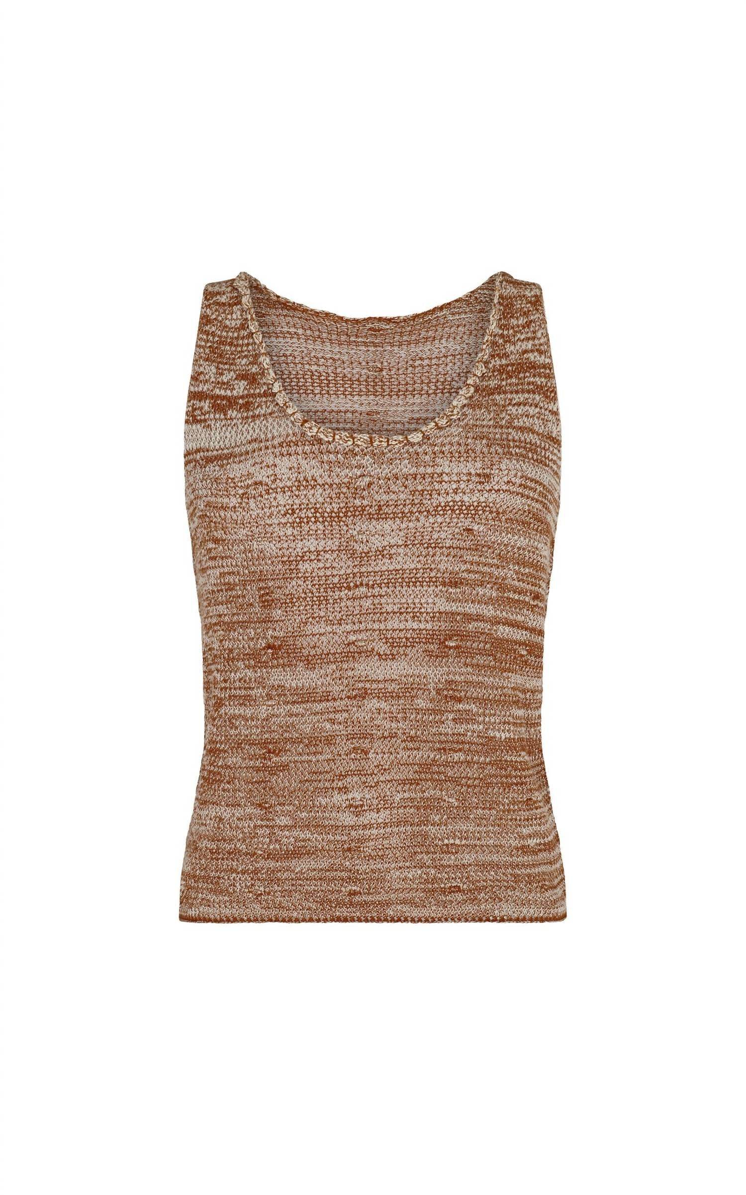 ESCVDO - Ofrenda Scoop Necktank Top - Rack Hunt