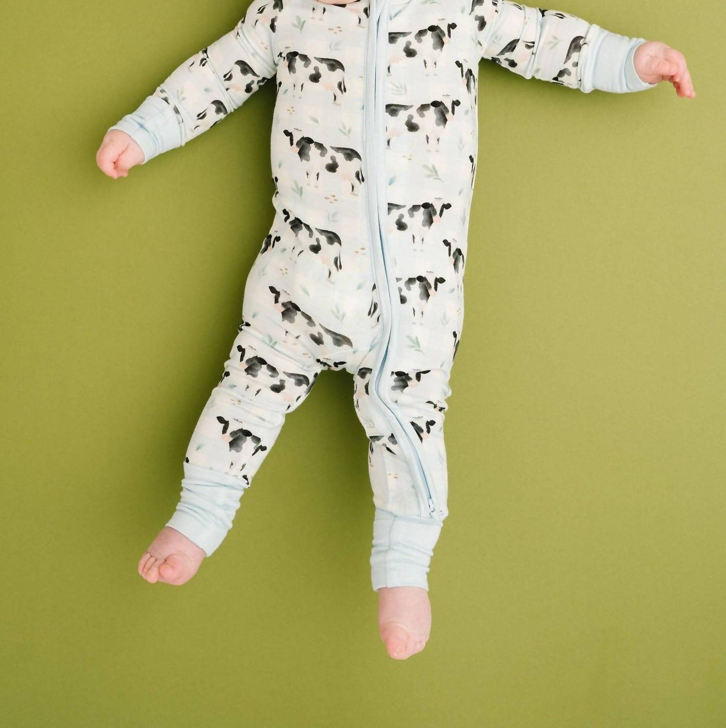 Dairy Cow Bamboo Sleeper