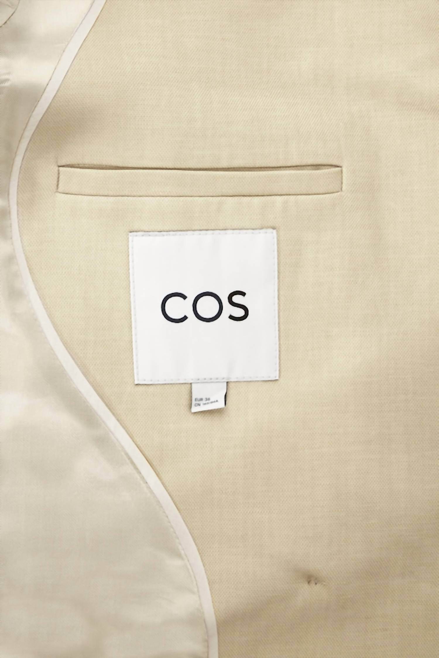 COS - Double Breasted Cropped Blazer - Rack Hunt -