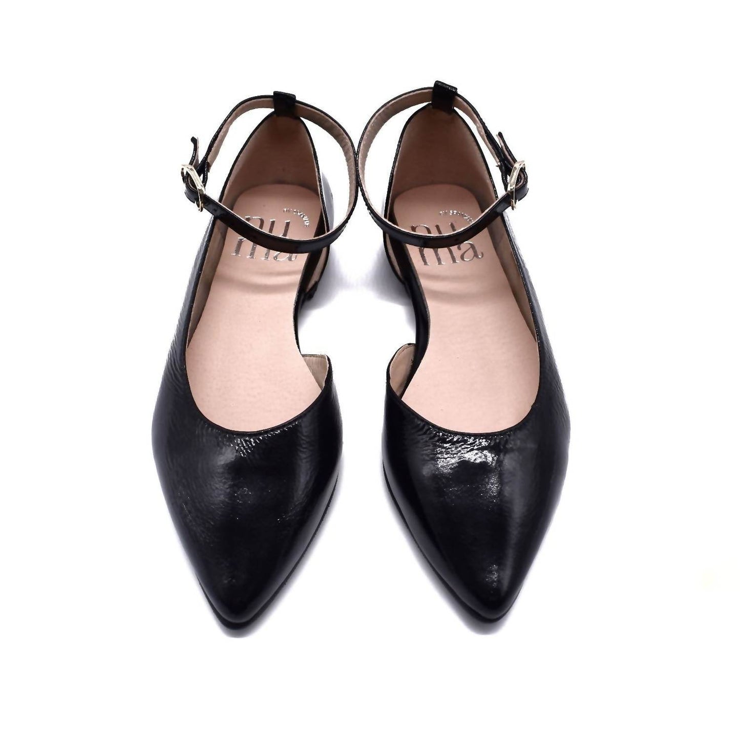 Numa by Spanians - Patent Leather Ballet Flat Shoes - Rack Hunt