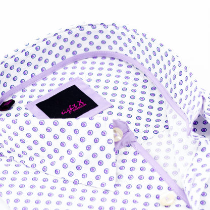 Men's Digital Print Shirt With Pockets