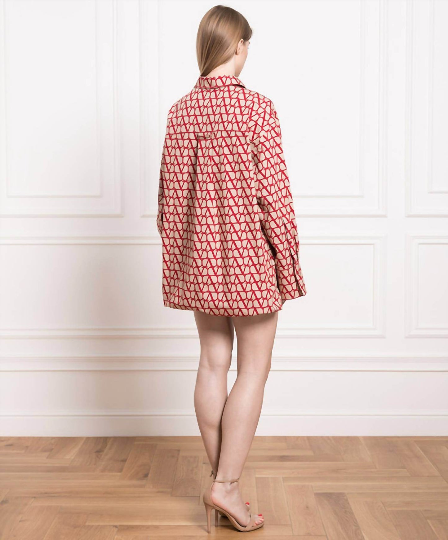 Valentino - Toile Iconographe Print Shirt Dress - Rack Hunt