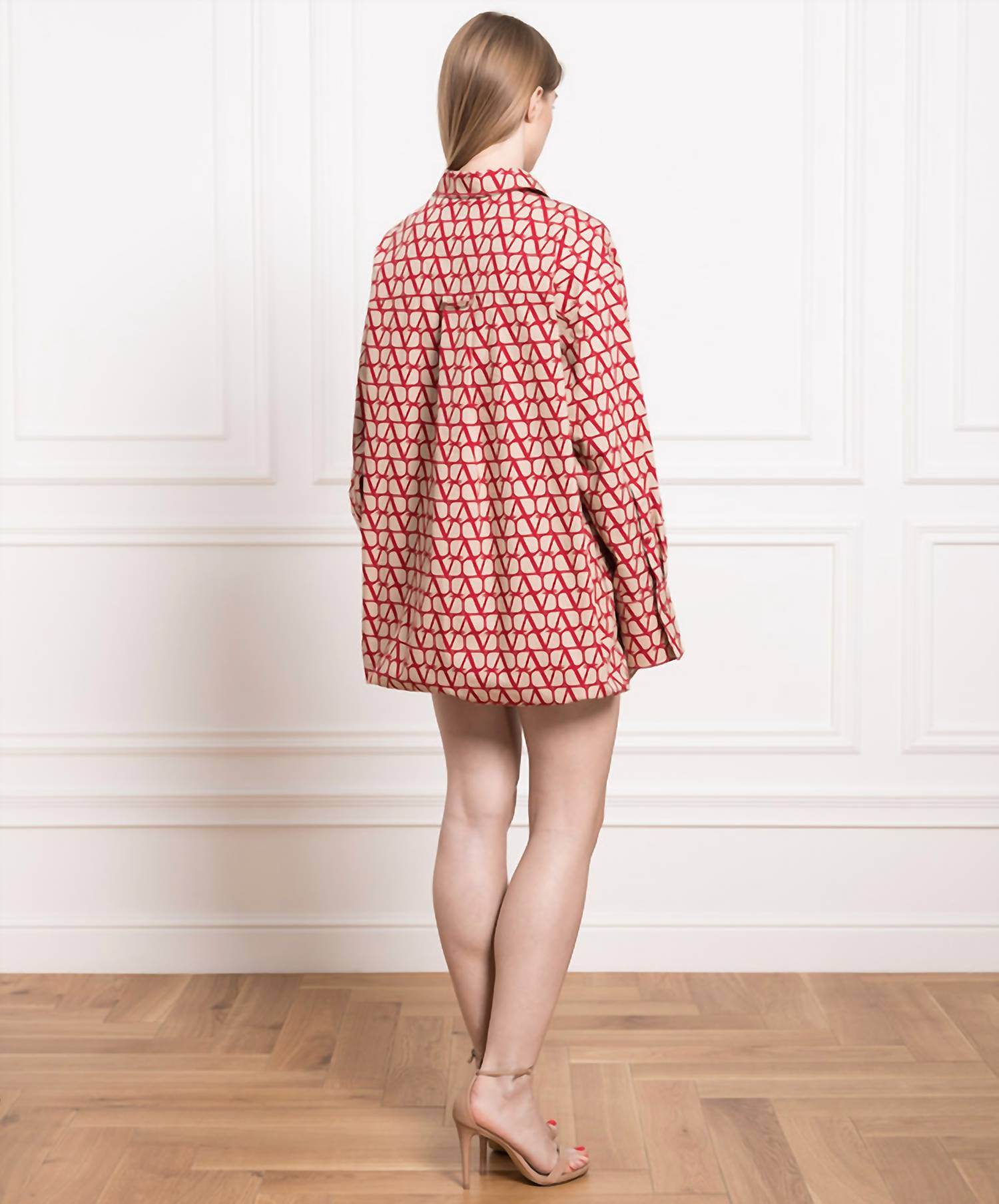 Valentino - Toile Iconographe Print Shirt Dress - Rack Hunt