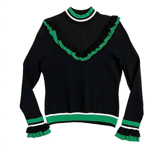 Moelleux - Women's Mock Neck Long Sleeve Sweater - Rack Hunt -