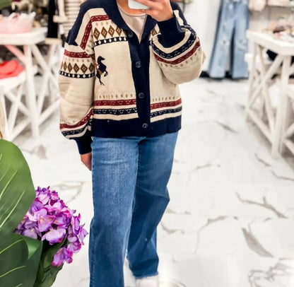 Sunday Edition - Women's Ranch Romance Knit Cardigan - Rack Hunt