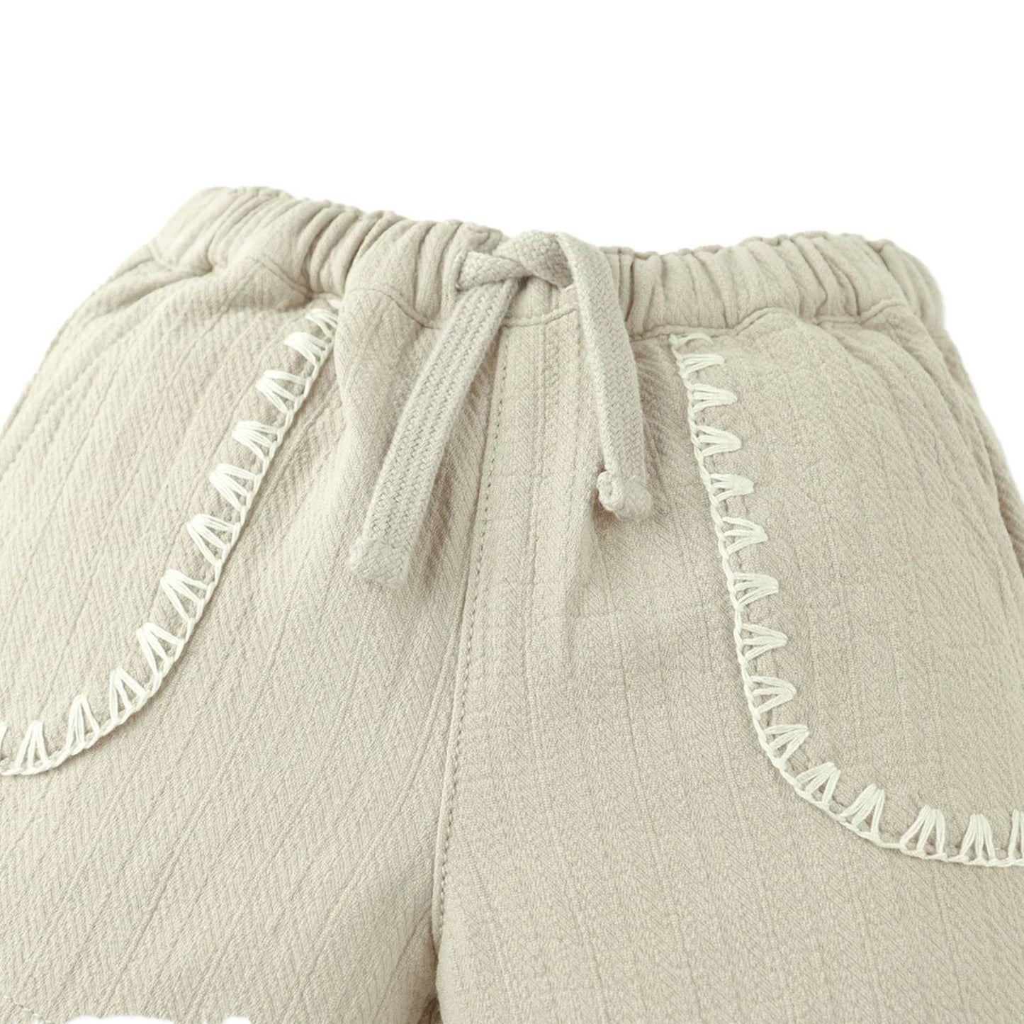 Baby's Marlow Drawstring Shorts With Contrast Stitching