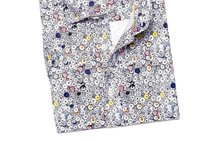 Buncha Buttons Short Sleeve Button Down Shirt