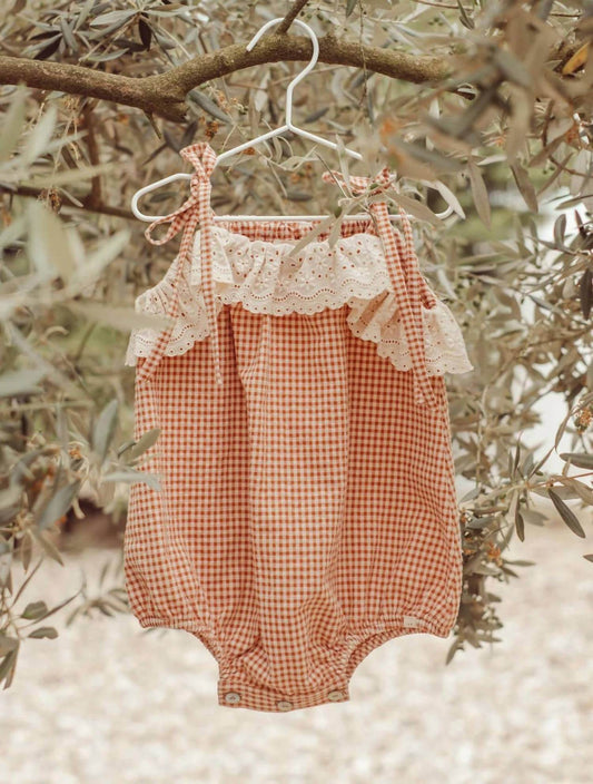Möm(e) Portugal - Kid's Clementina Frilled Bodysuit - Rack Hunt -