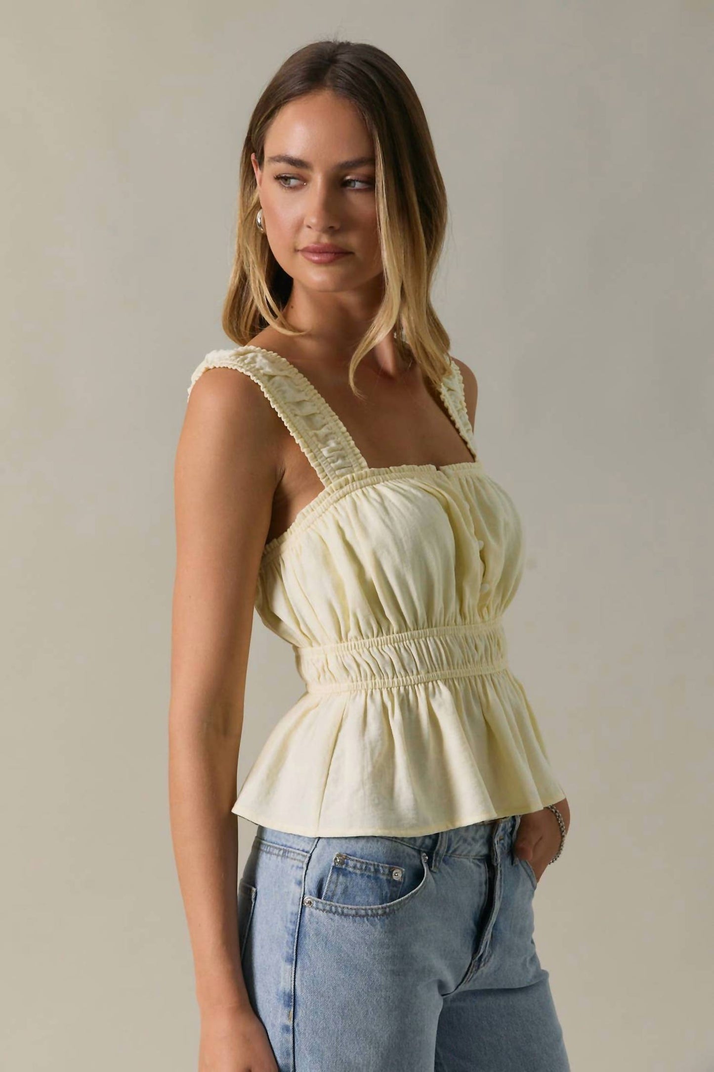 Rachel Peplum Top