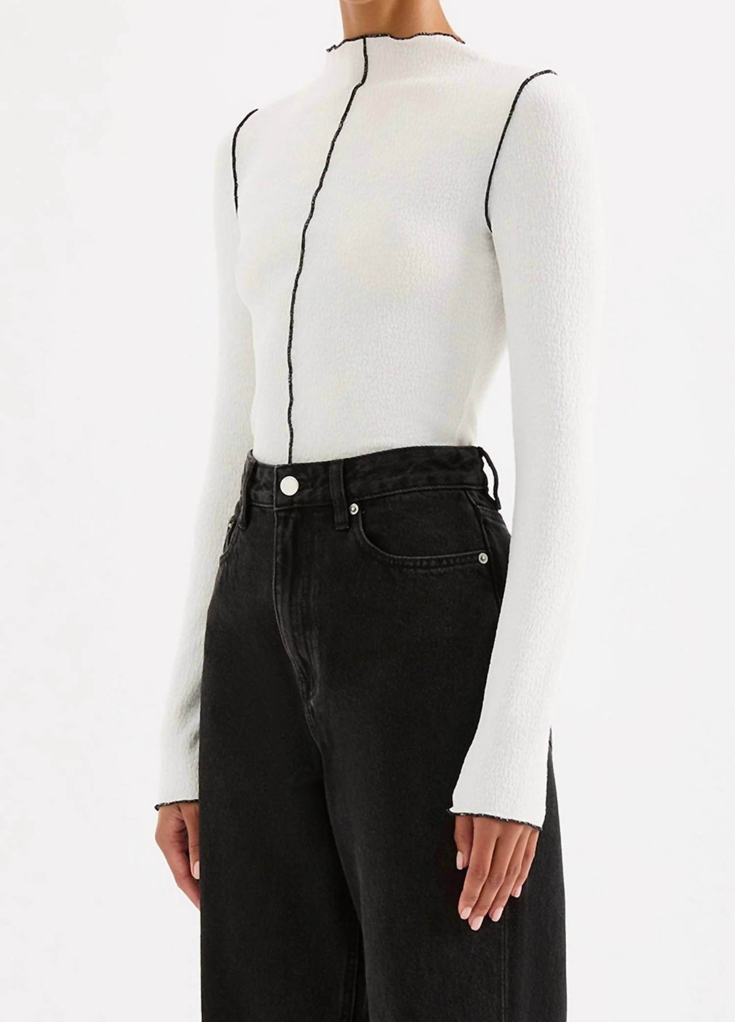 Nude Lucy - Xander Long Sleeve Top - Rack Hunt -