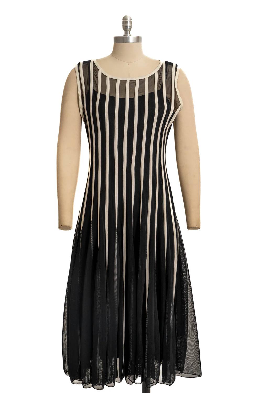 Women's Ribbed Mesh Dress