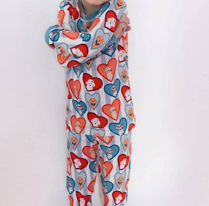 Boys Long Sleeve Top and Pants Two Piece Set