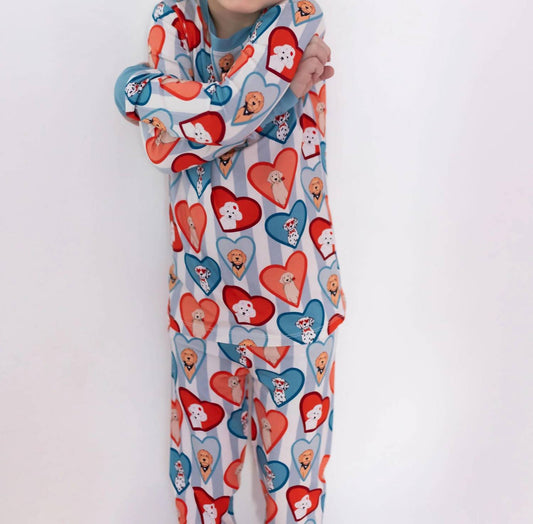 Boys Long Sleeve Top and Pants Two Piece Set