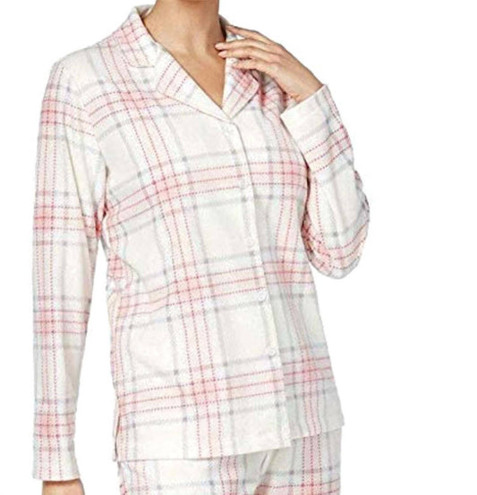 Women's Printed Long Sleeve Pajama Top