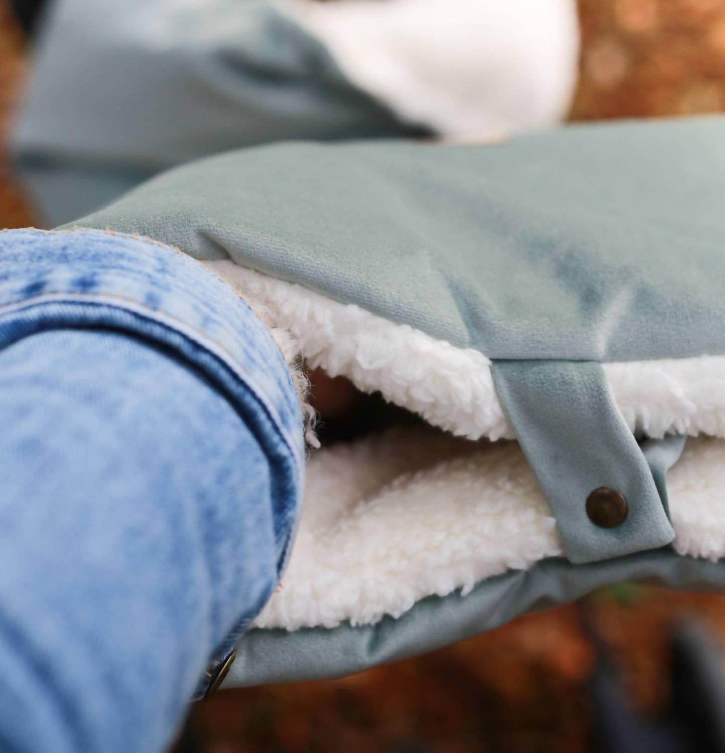 Babyly - Waterproof Velvet Muff (hand Warmer)/ Stroller Gloves - Rack Hunt -