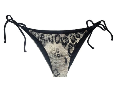 Ula Swimwear - Women's Reversible Cheetah Print Bikini Bottom - Rack Hunt