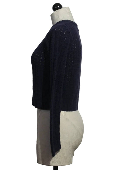 Women's Cotton Boucle Crop Cardigan