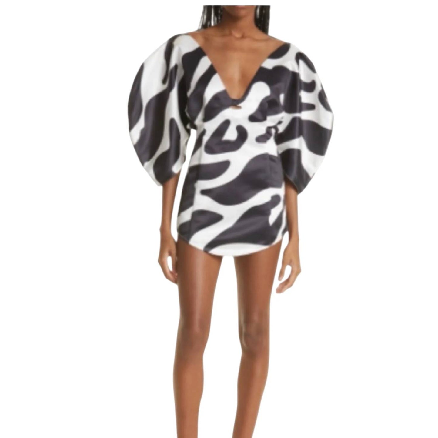 Jessica Puff Sleeve Mini Dress