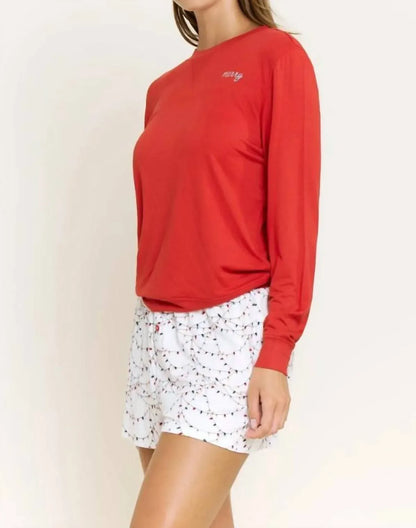 Honeydew - Sugar Sweetheart Long Sleeve Shortie Set - Rack Hunt